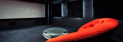 Use of Blackout Fabric for Home Theatre