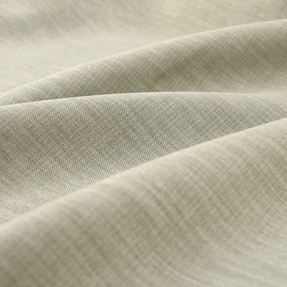 Inherent Flame Retardant Linen Blackout Fabric for Upholstery in DarkKhaki