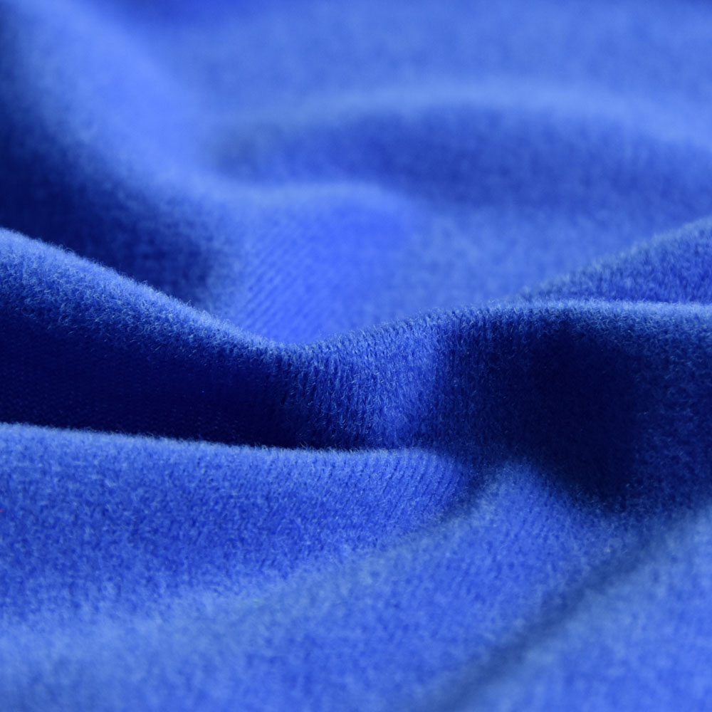 Inherent Flame Retardant Loop Fleece Fire Retardant Knitted Polyester Velvet Fabric