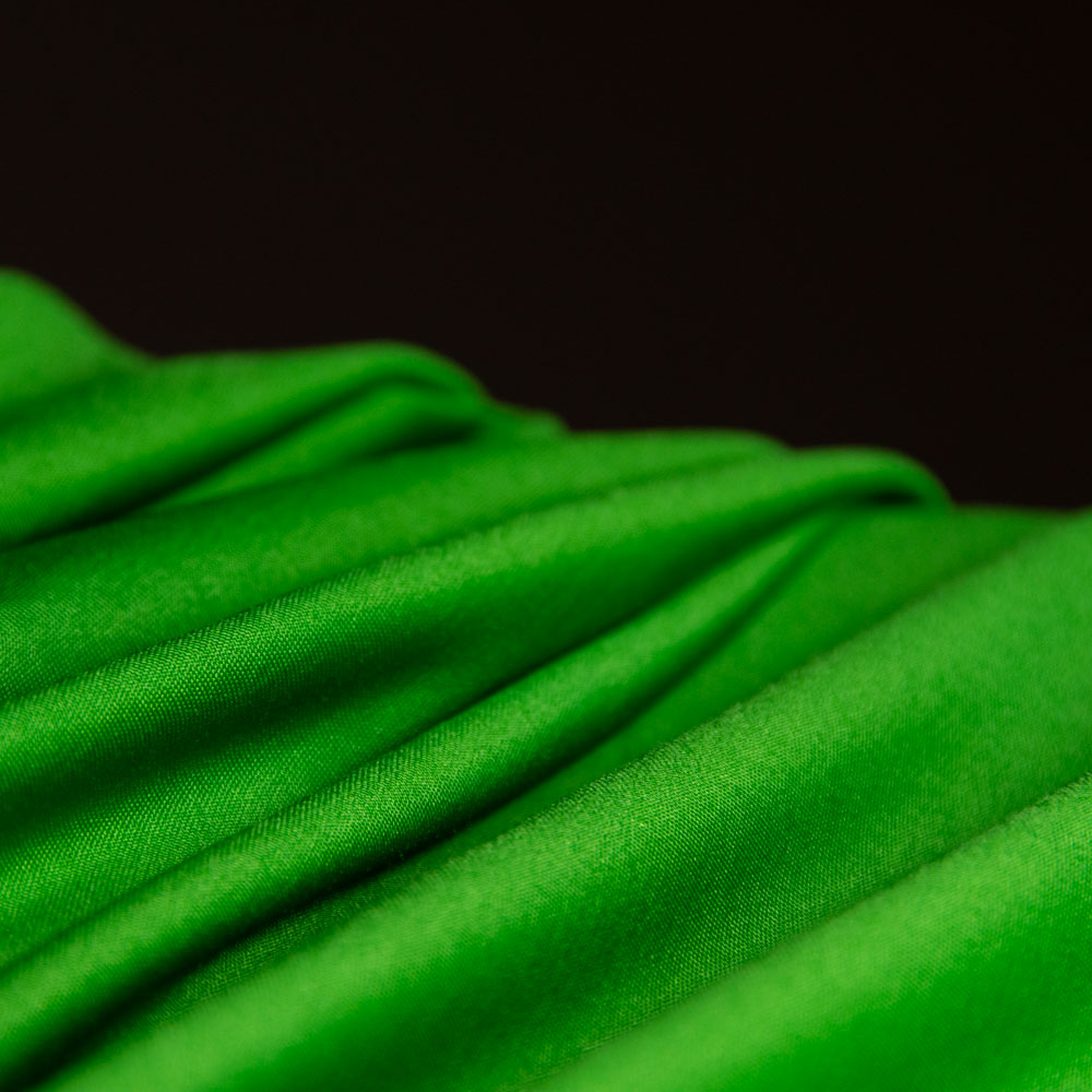 Inherent Flame Retardant Weft Stretch Fabric in LimeGreen, Polyester, 150cm Width