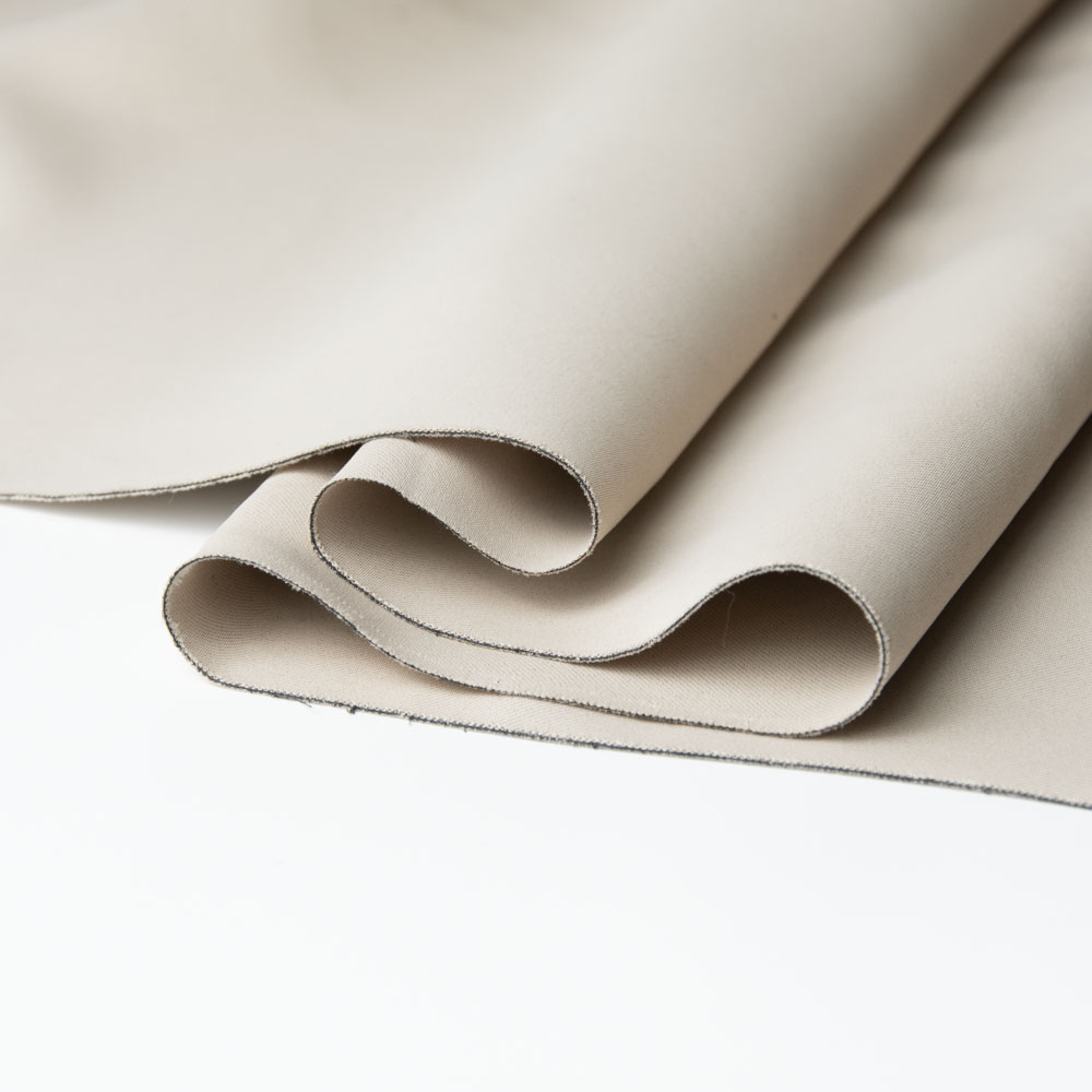 Inherent Flame Retardant Polyester Blackout Dimout Curtain Fabric in Grey