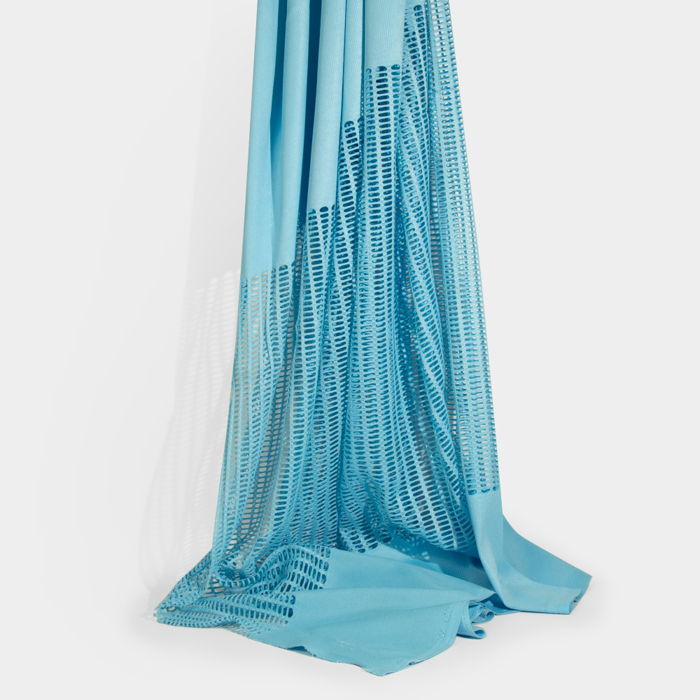 Fireproof Medical Mesh Fabric in DarkTurquoise, for Hospitals, Antibacterial and Waterproof