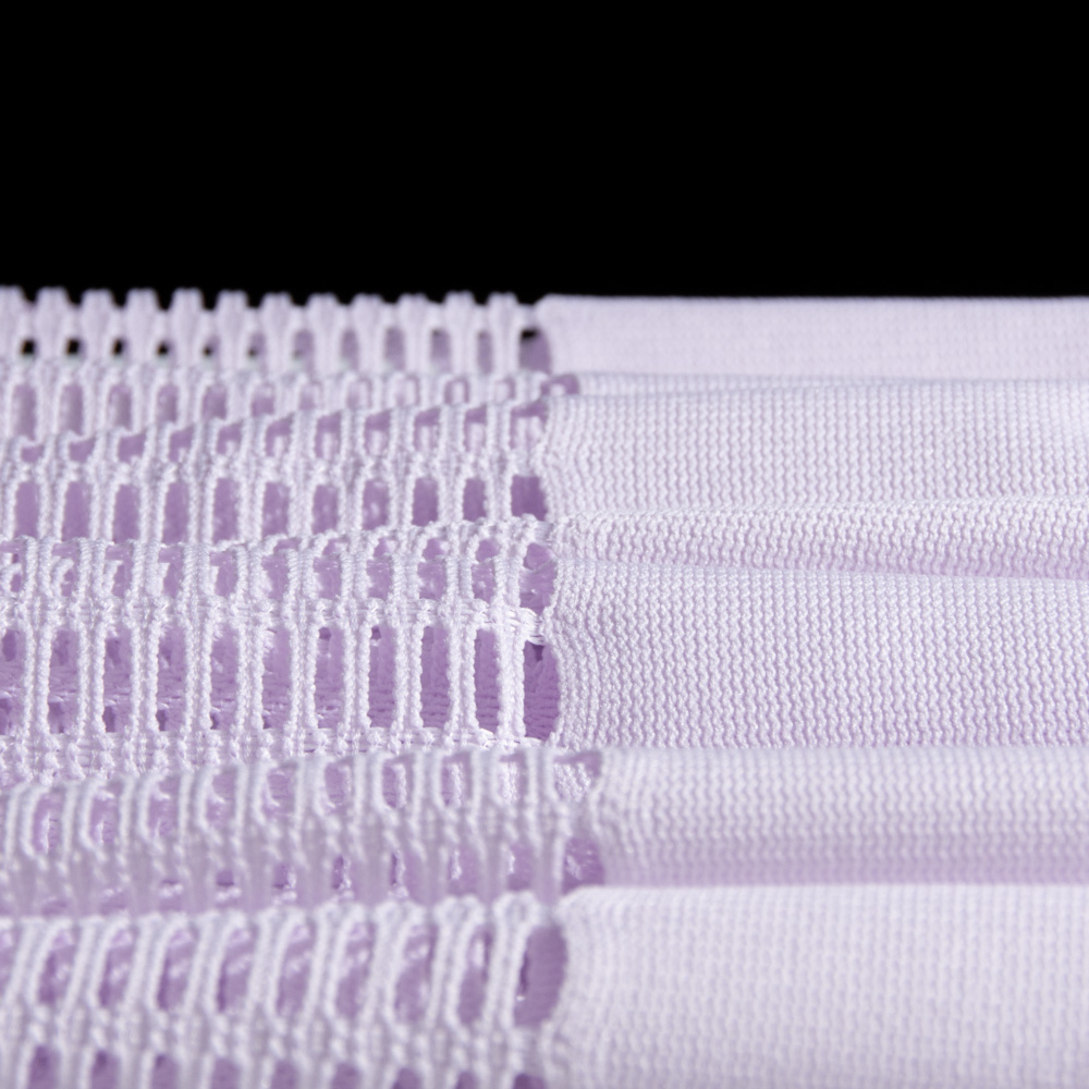 Fireproof Medical Mesh Fabric in Lavender, for Hospitals, Antibacterial and Waterproof