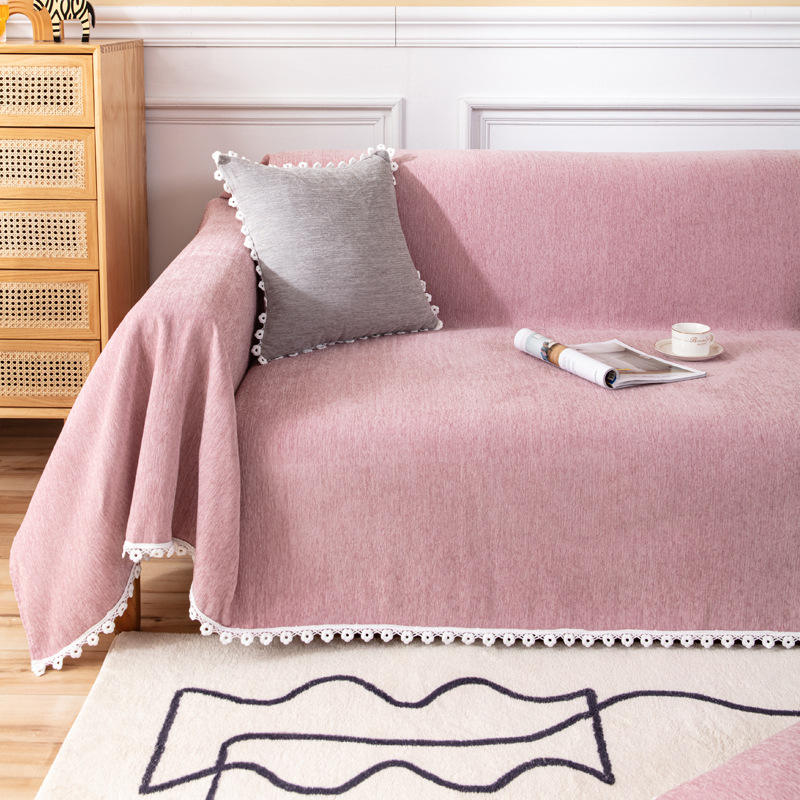 Begoodtex Flame Retardant Polyester Chenille Sofa Cover For Home Textile