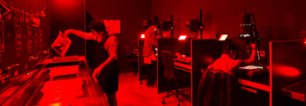 Photo Lab Use of Blackout Fabric