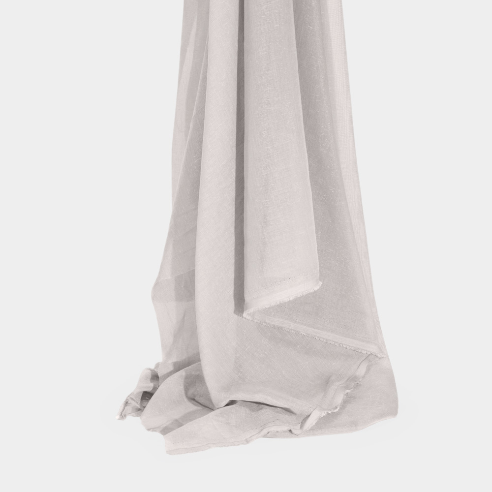 Flame Retardant Voile Fabric in LightGray, Polyester, 300cm Width, for Resorts