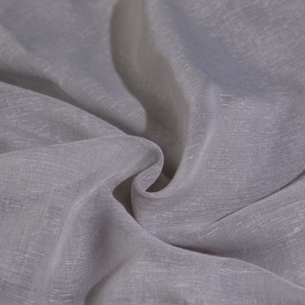 Flame Retardant Voile Fabric in DarkGrey, Polyester, 300cm Width, for Curtains
