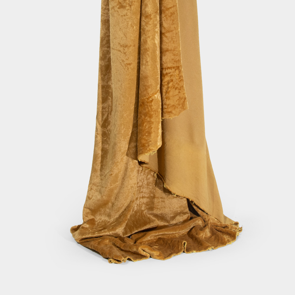 Inherent Fire Retardant Velvet Fabric Flame Resistant Knitted Fabric for Stage Curtain