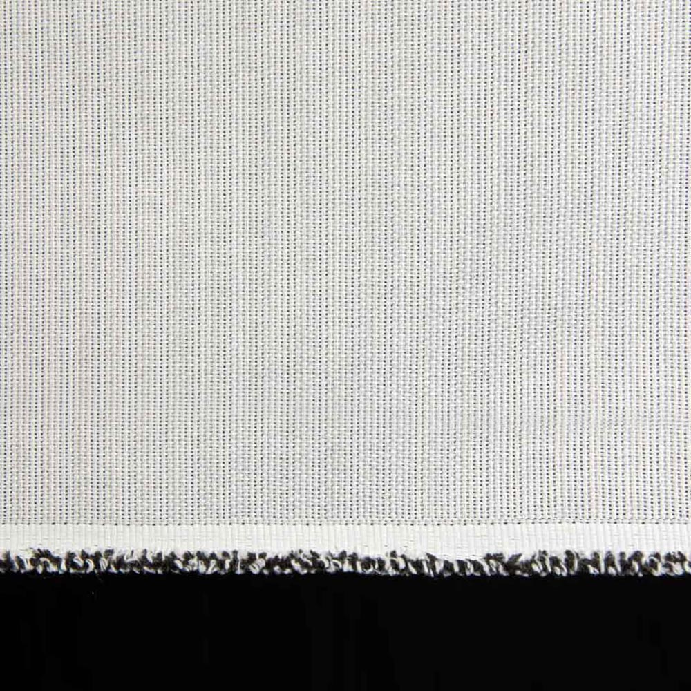 Fireproof Linen Blackout Fabric in FloralWhite, Polyester, 300cm Width, for Resorts