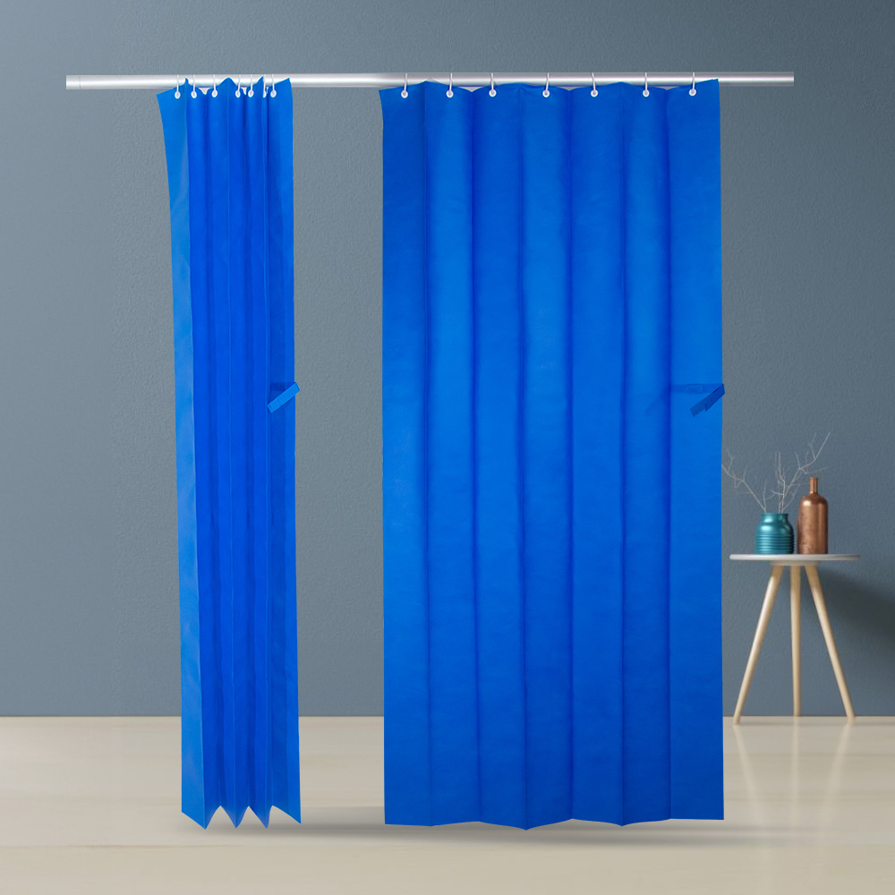 Inherent Flame Retardant Polyester Fabric Partition Medical  Curtains