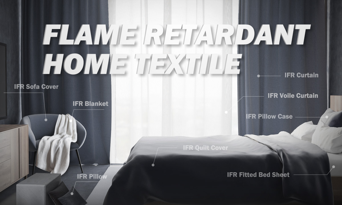 Flame retardant home textile
