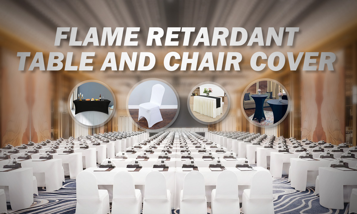 flame retardant table and Chair Cover
