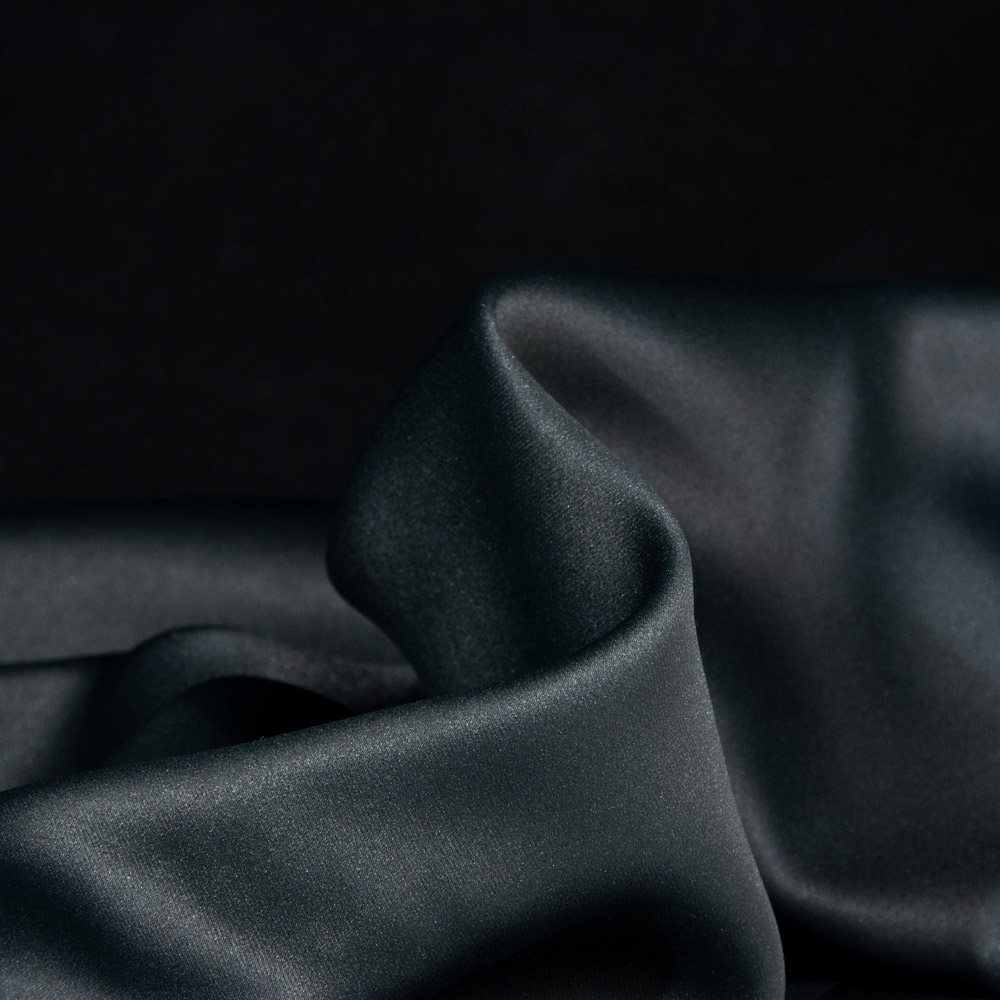 Inherent Flame Retardant Polyester Blackout Dimout Curtain Fabric in Grey