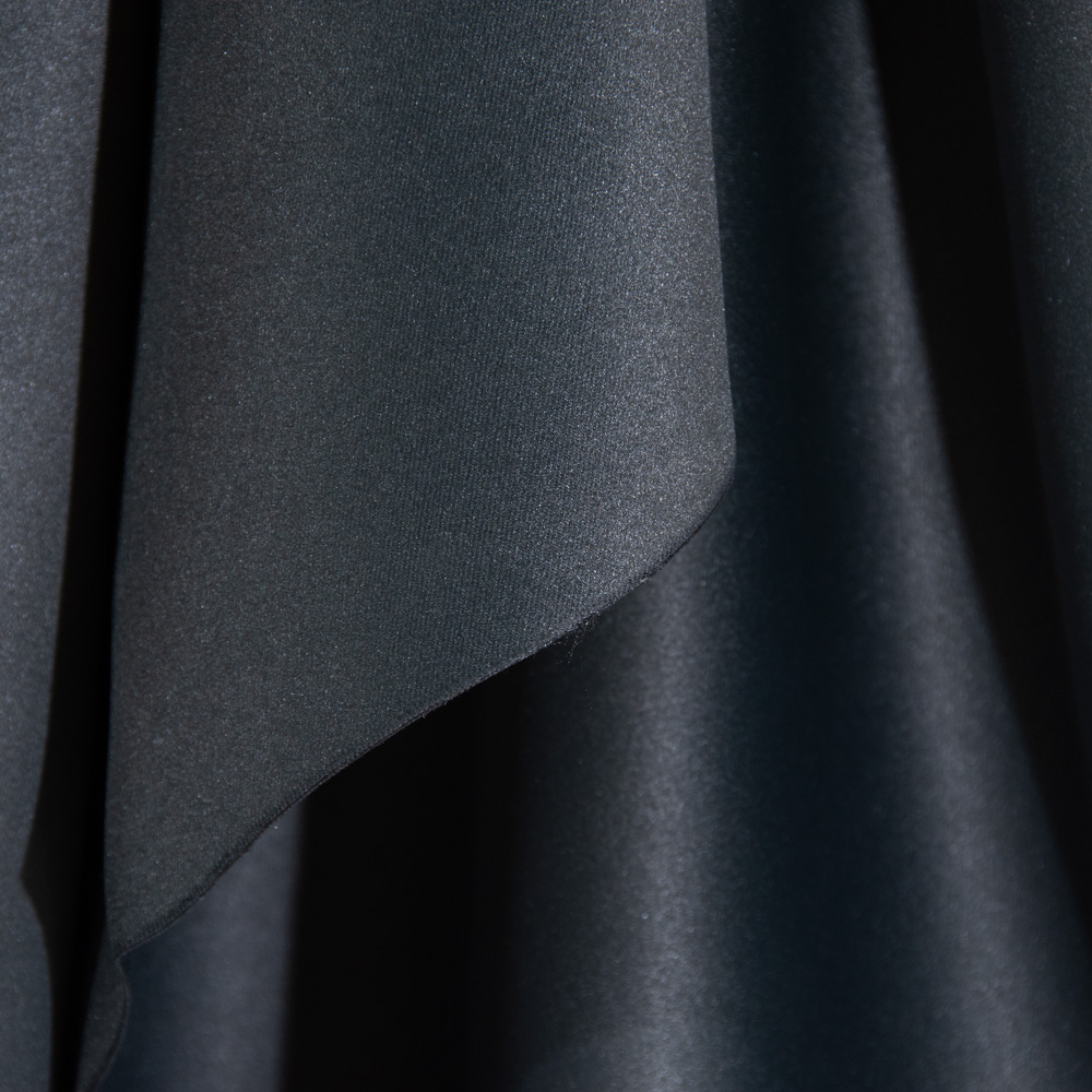 Inherent Flame Retardant Polyester Blackout Dimout Curtain Fabric in Grey