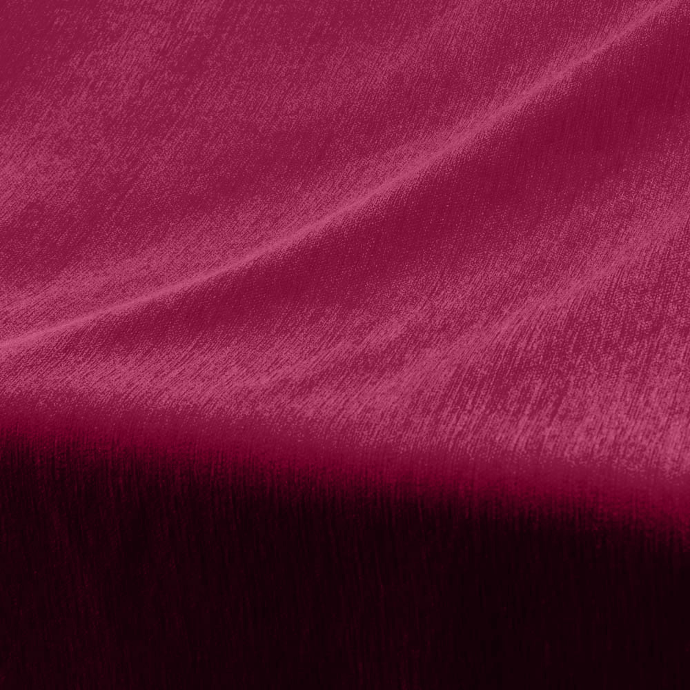Fire Retardant Maroon Chenille Fabric for Accessories, Polyester