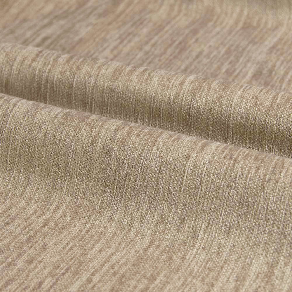 Fire Retardant Tan Chenille Fabric for Clothing, Polyester