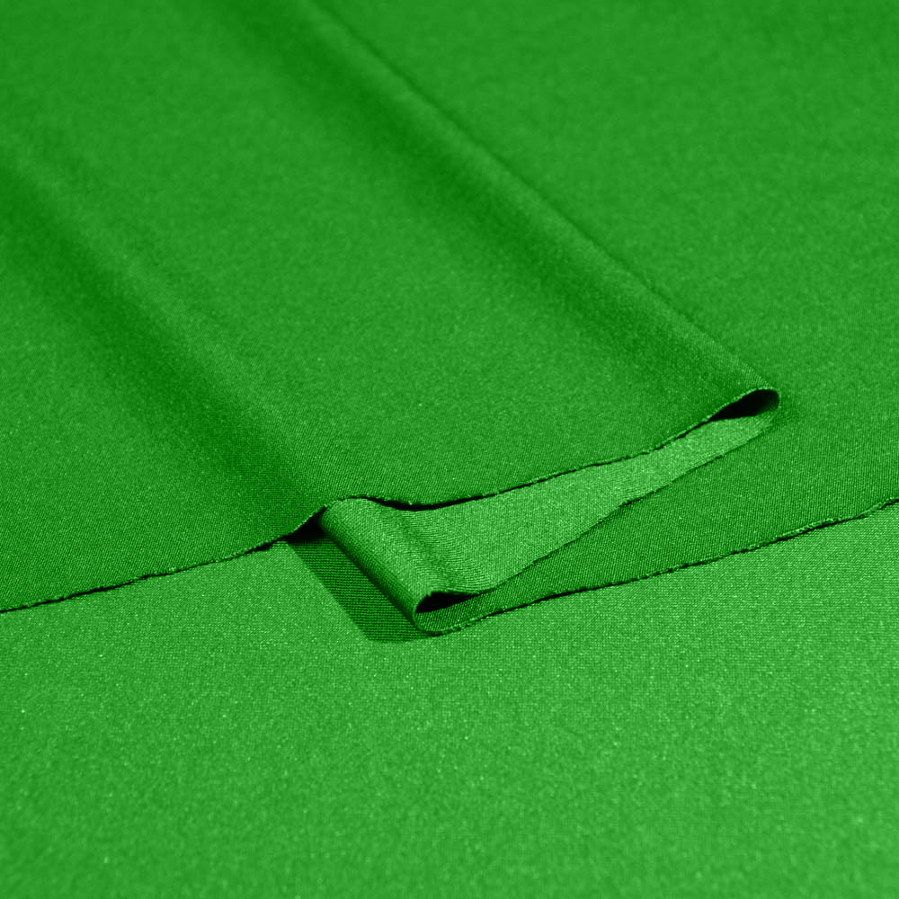 Fireproof Spandex Fabric for Home Textile in LimeGreen, 160cm Width, Polyester