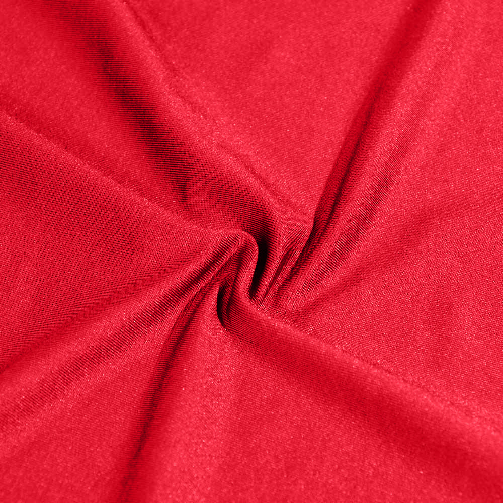 Fireproof Spandex Fabric for Industry in Crimson, 160cm Width, Polyester