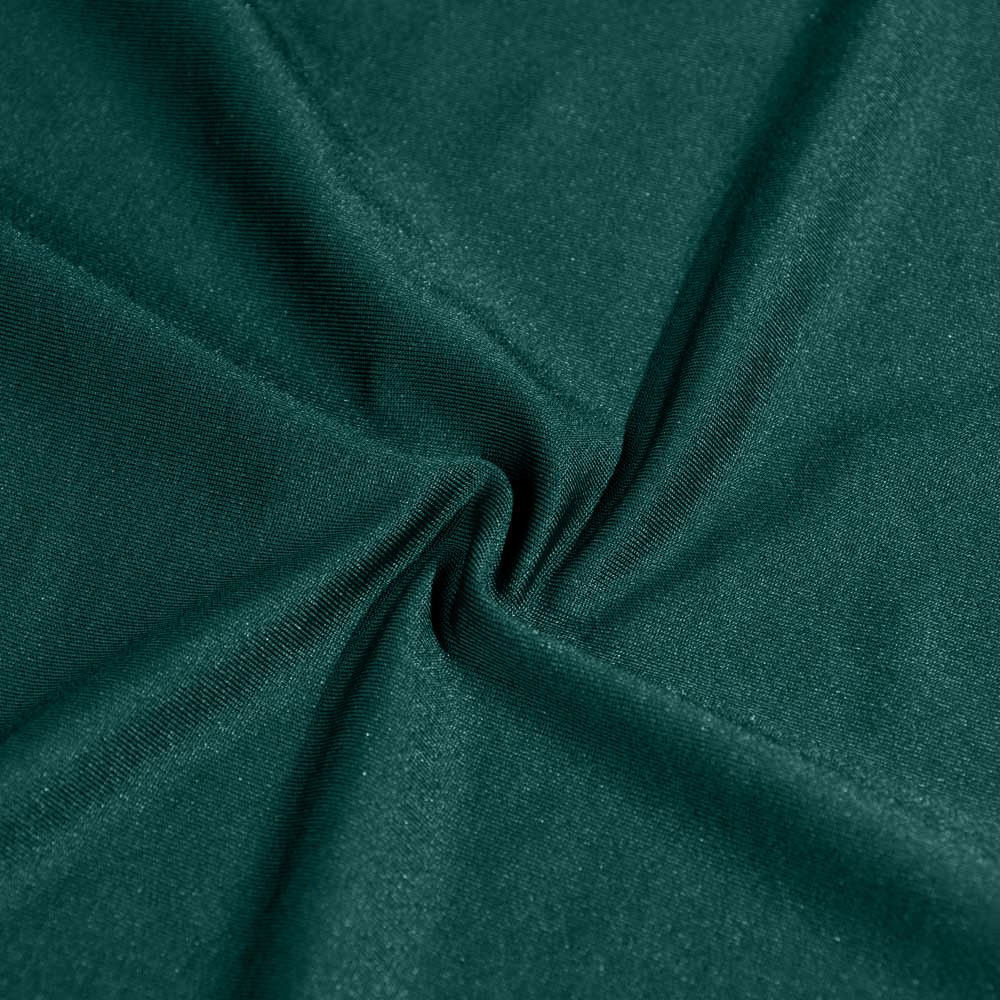 Fireproof Spandex Fabric for Parties in DarkSlateGrey, 160cm Width, Polyester