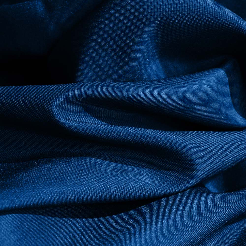 Inherent Flame Retardant SteelBlue  Plain Weave Fabric in Polyester