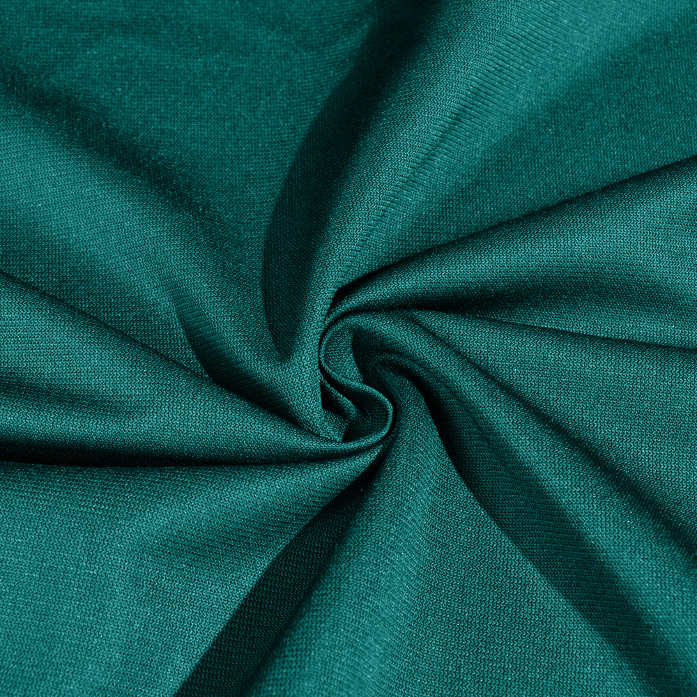 Flame Retardant Polyester Warp Knitted Fabric, SeaGreen, 300cm Width, for Upholstery