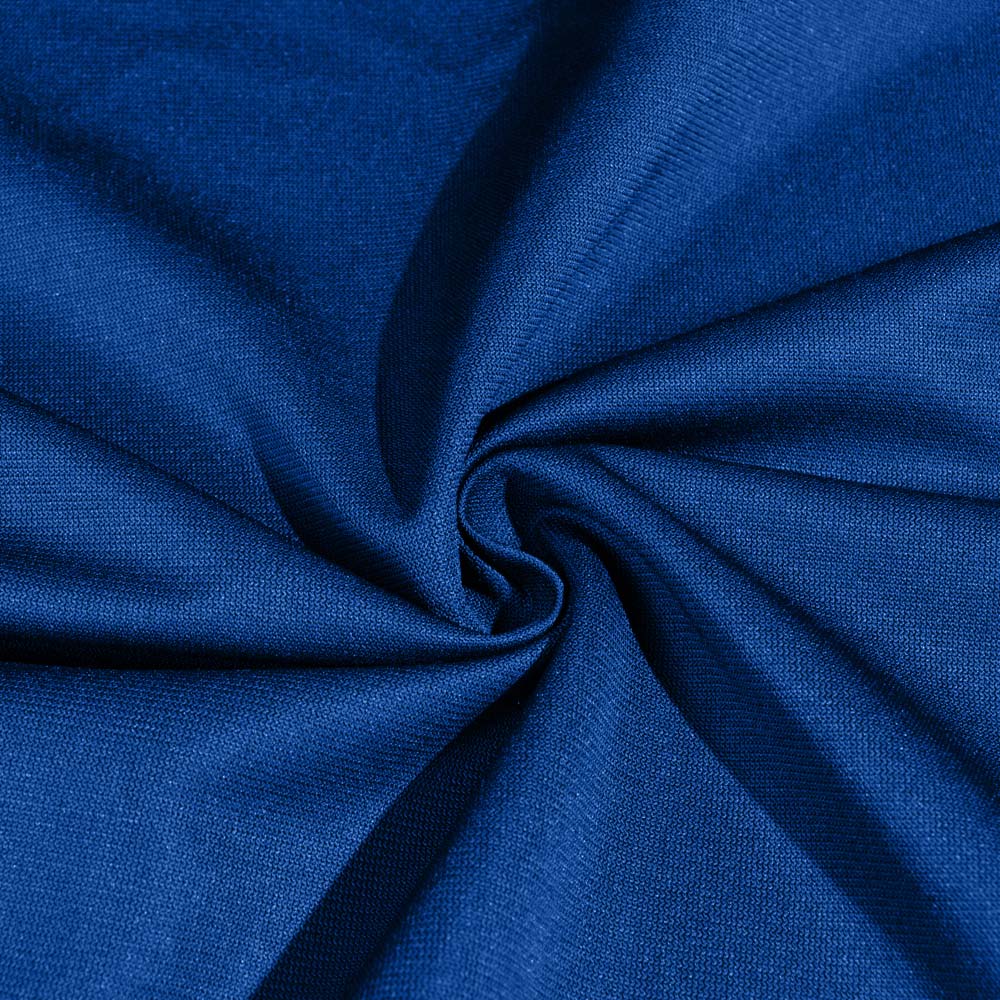 Flame Retardant Polyester Warp Knitted Fabric, DarkBlue, 300cm Width, for Upholstery