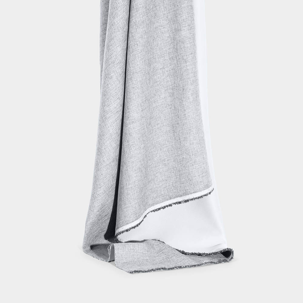 Gainsboro Permanent Flame Retardant Blackout Fabric - Polyester, 300cm Width, for Elegant Hotel Decor