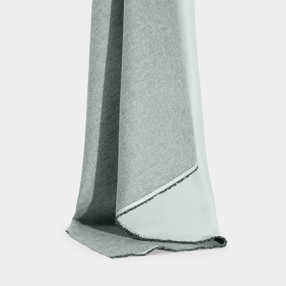 LightGray Flame Retardant Blackout Fabric - Polyester, 300cm Width, for Refreshing Living Room