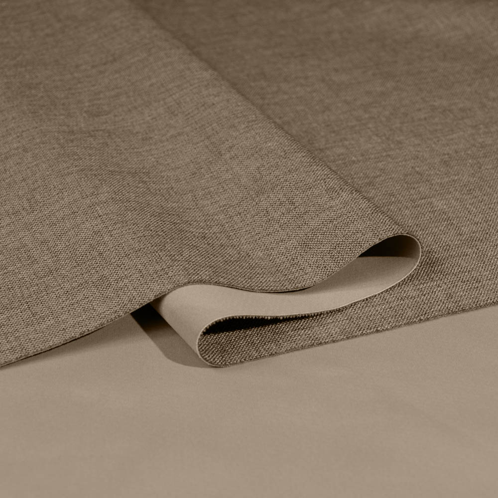 SaddleBrown Inherent Flame Retardant Blackout Fabric - Polyester, 300cm Width, for Rustic Home Textiles