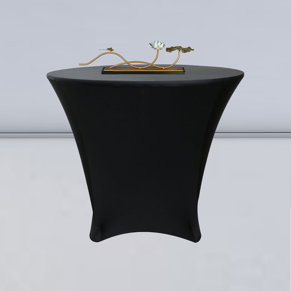 Permanent Flame Resistant Stretch Spandex Table Cover