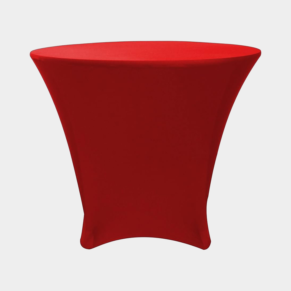 Permanent Flame Resistant Stretch Spandex Table Cover
