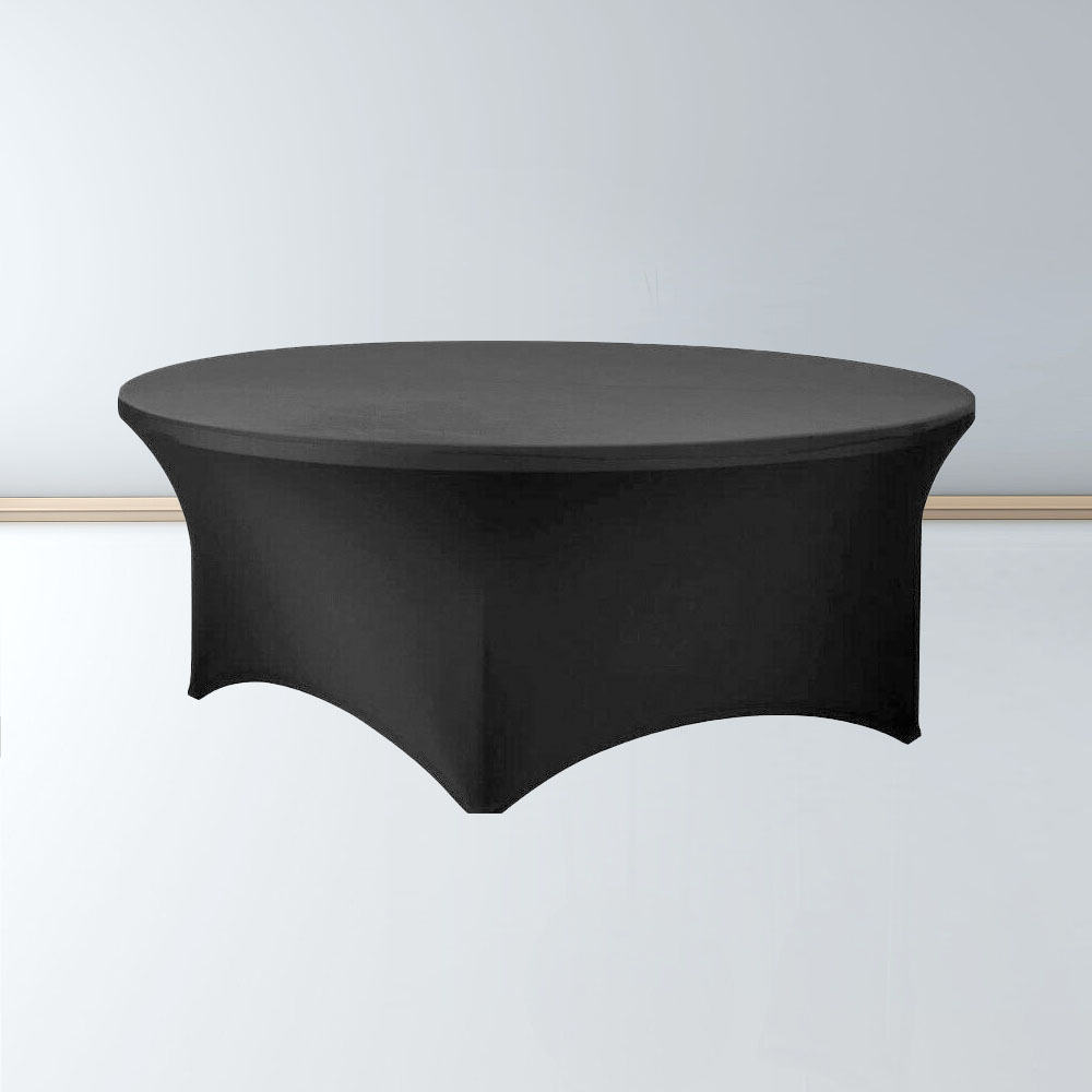 Begoodtex Round flame retardant elastic spandex table cloth