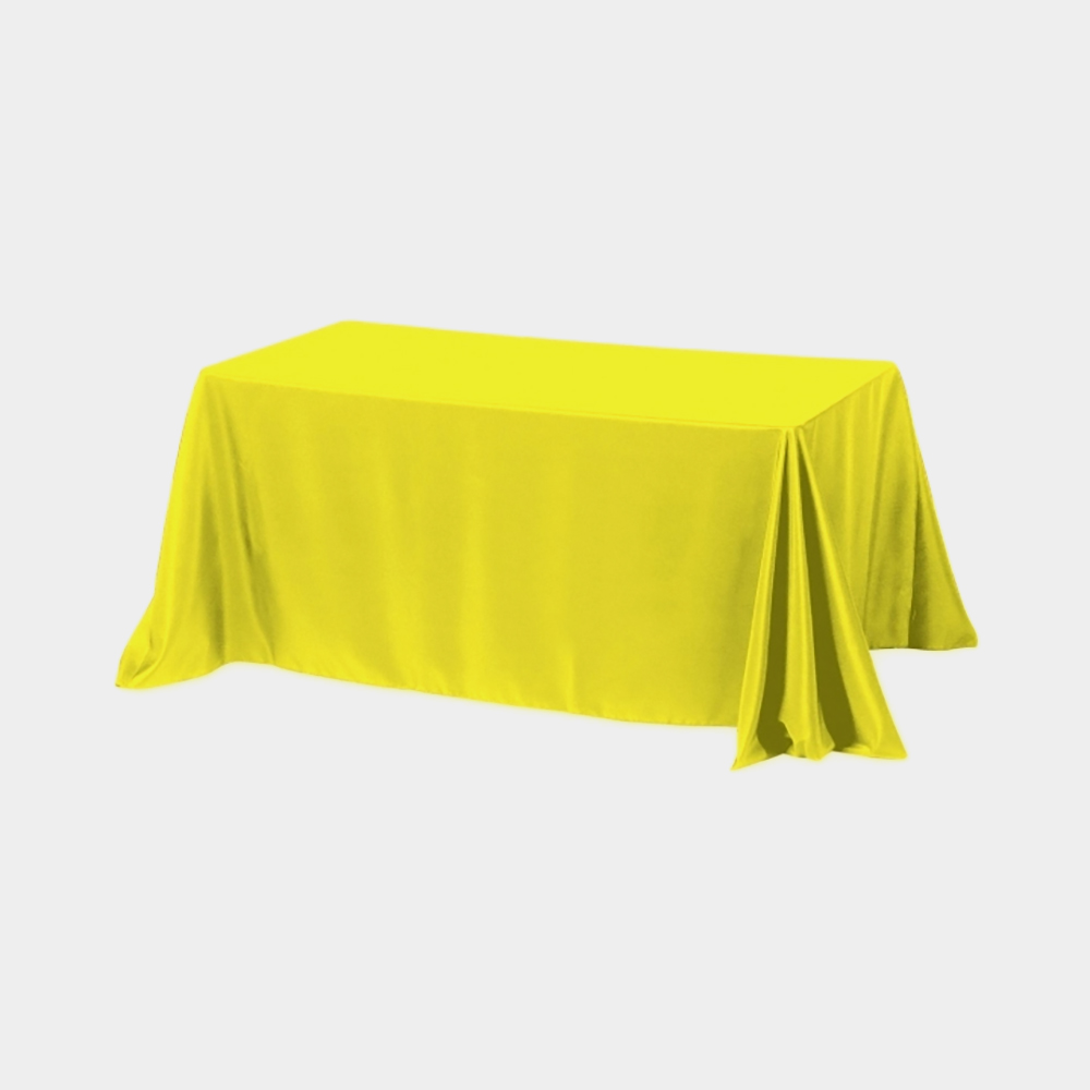 Permanent Flame Retardant High Quality Custom Table Cover for Tradeshow