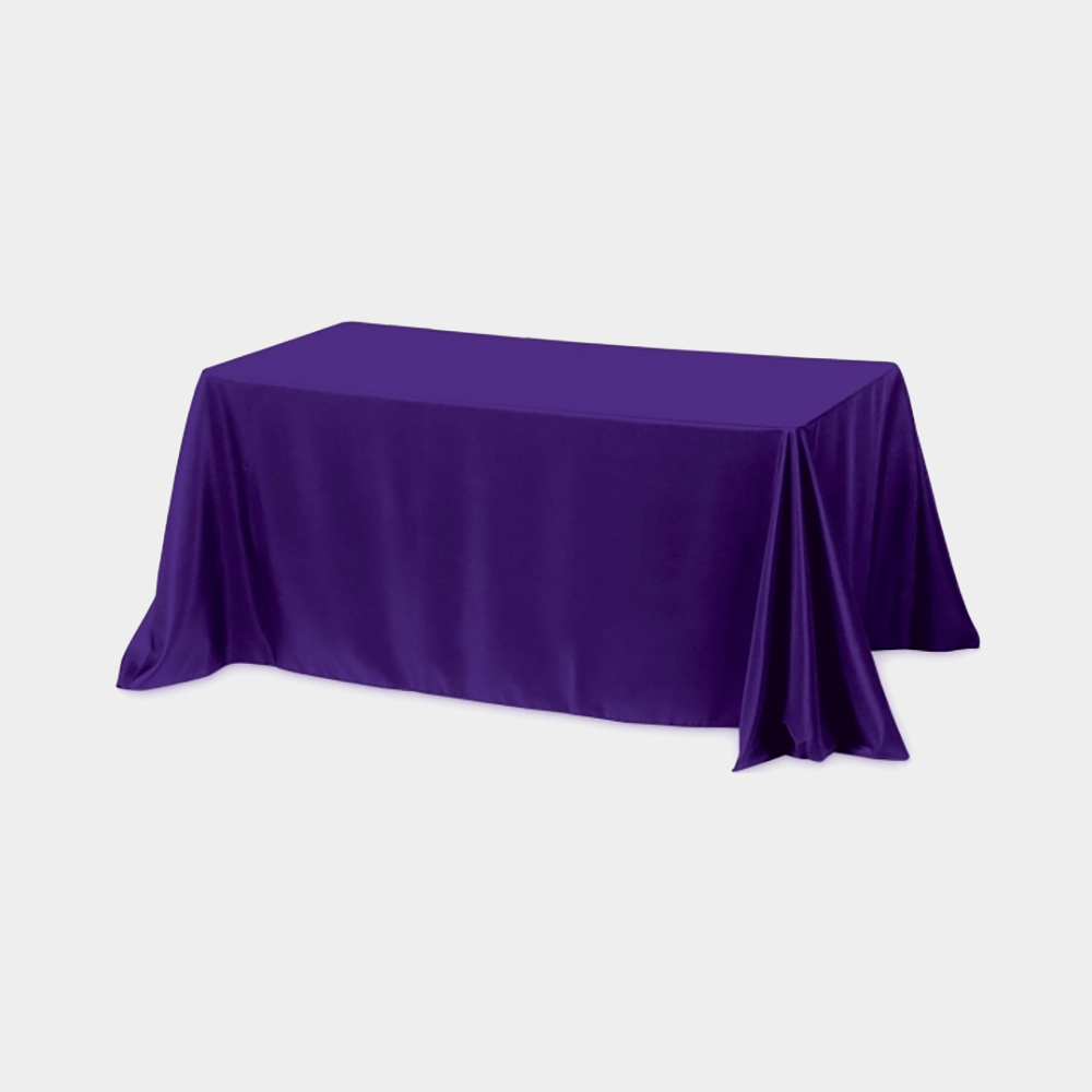Permanent Flame Retardant High Quality Custom Table Cover for Tradeshow