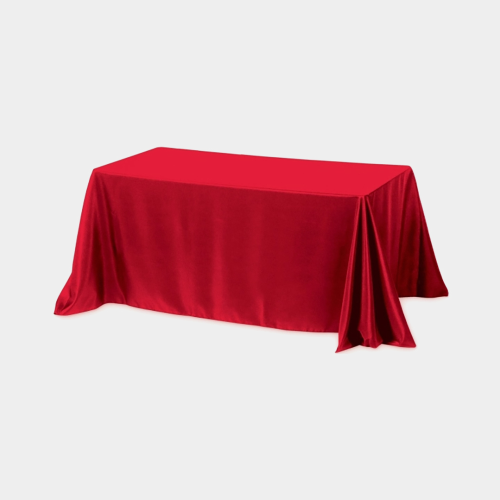 Permanent Flame Retardant High Quality Custom Table Cover for Tradeshow