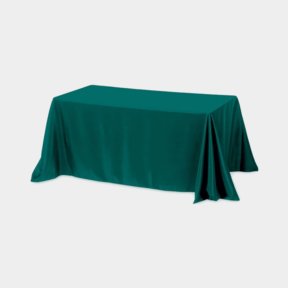 Permanent Flame Retardant High Quality Custom Table Cover for Tradeshow