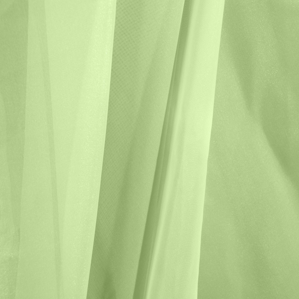 Inherent Flame Retardant Voile Fabric - OliveDrab Color, 300cm Width, for Living Room
