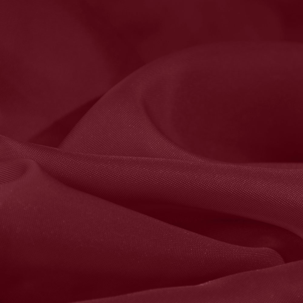 Flame Resistant Voile Fabric - DarkRed Color, 300cm Width, for Home Textiles
