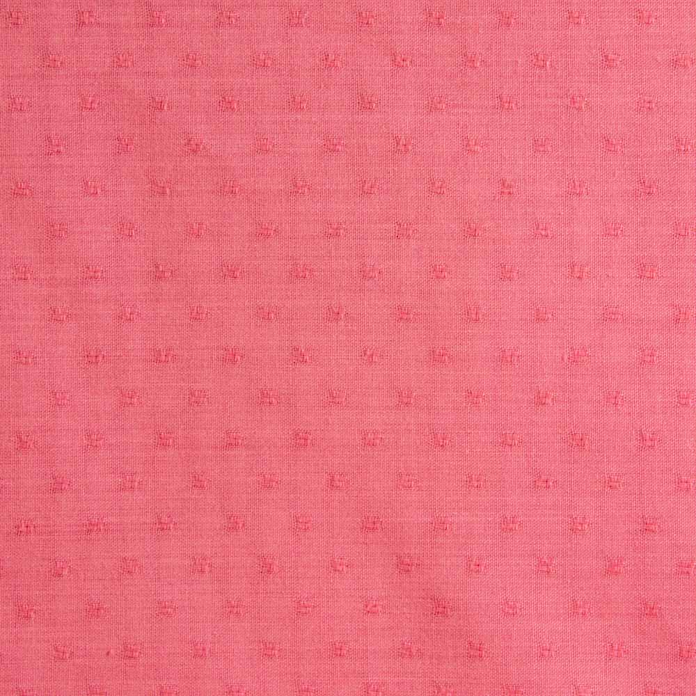 Permanent Fire Resistant Jacquard Fabric Polyester For Curtains in Red