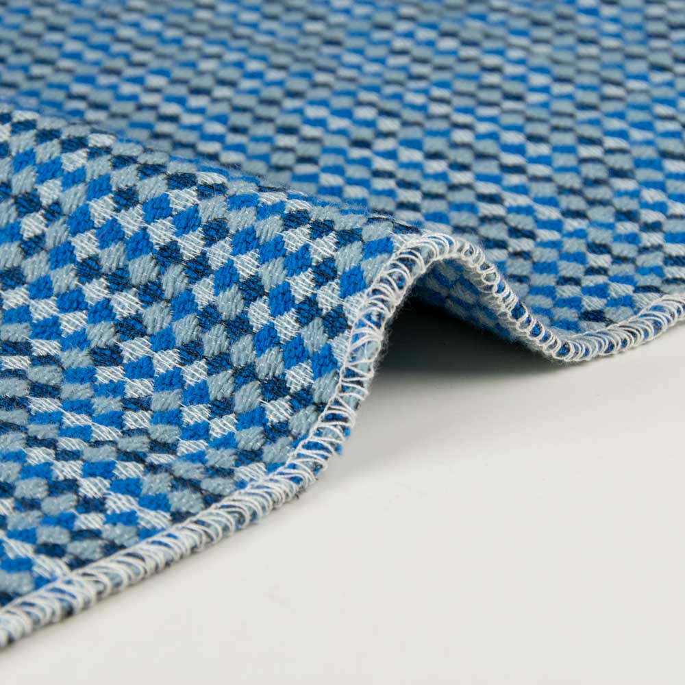 Permanent Fire Retardant Yarn Dyed Jacquard Fabric, 150cm Width, 80%Wool