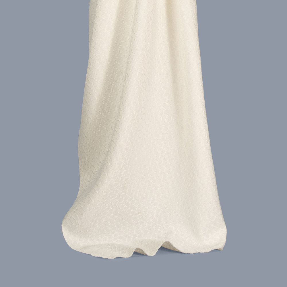 Permanent Fire Resistant Jacquard Fabric for Medical Curtain, Hotels, 100% Polyester