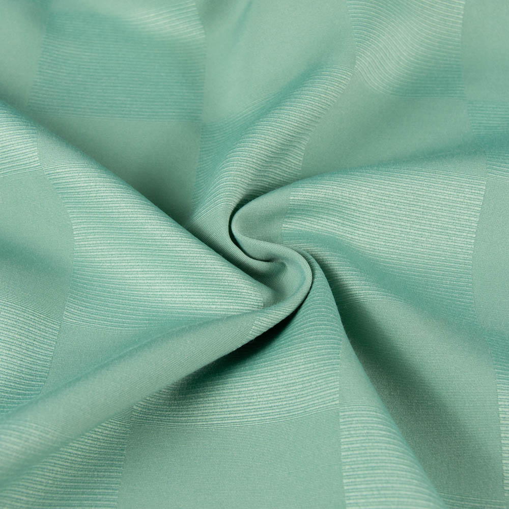 Inherent Fire Retardant Jacquard Fabric in LightGreen for Industry, 280cm Width, 100% Polyester