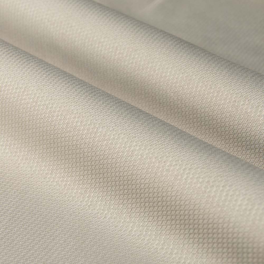 Permanent Fire Resistant Small Jacquard Fabric in Tan for Industry, 150cm Width, 100% Polyester
