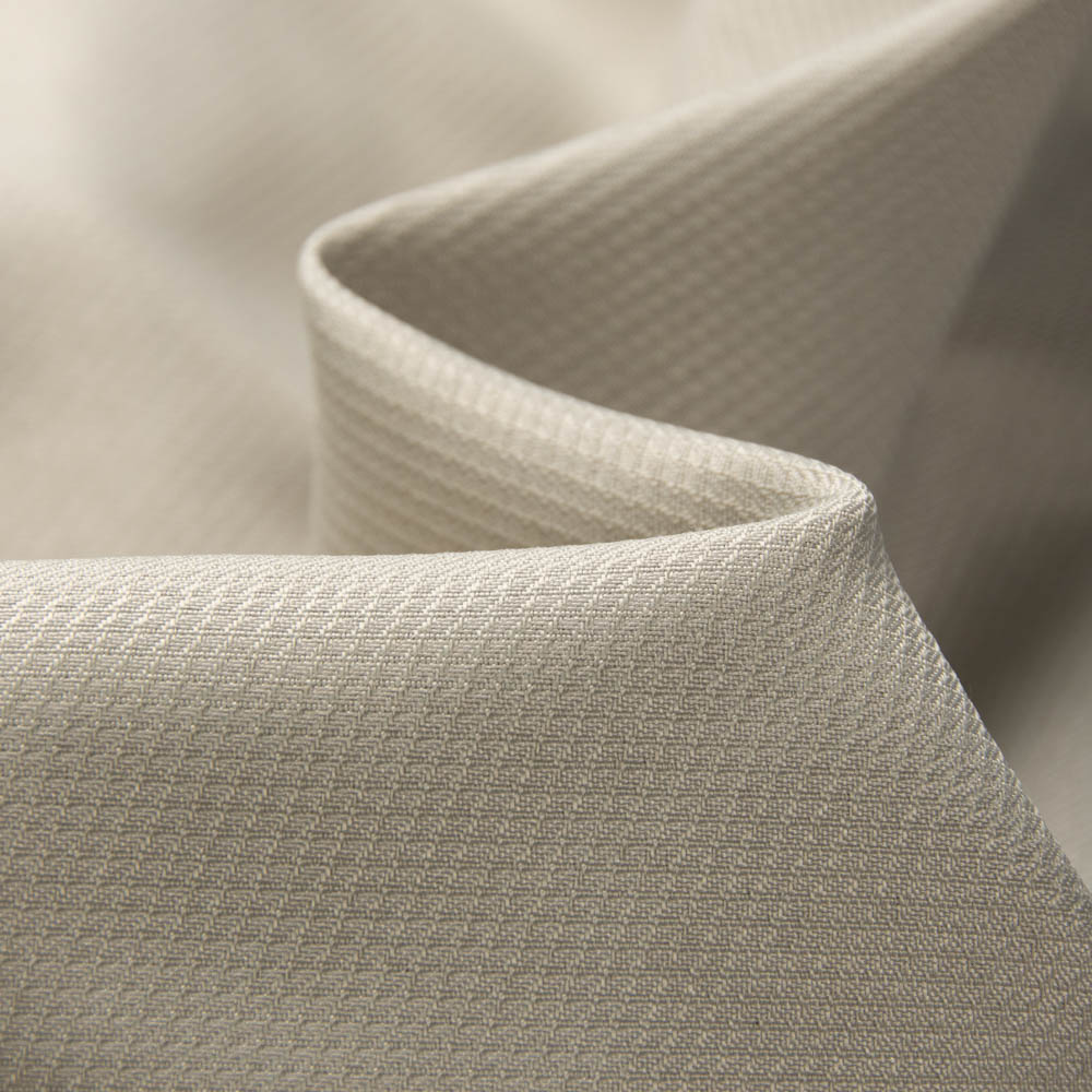Permanent Fire Resistant Small Jacquard Fabric in Tan for Industry, 150cm Width, 100% Polyester