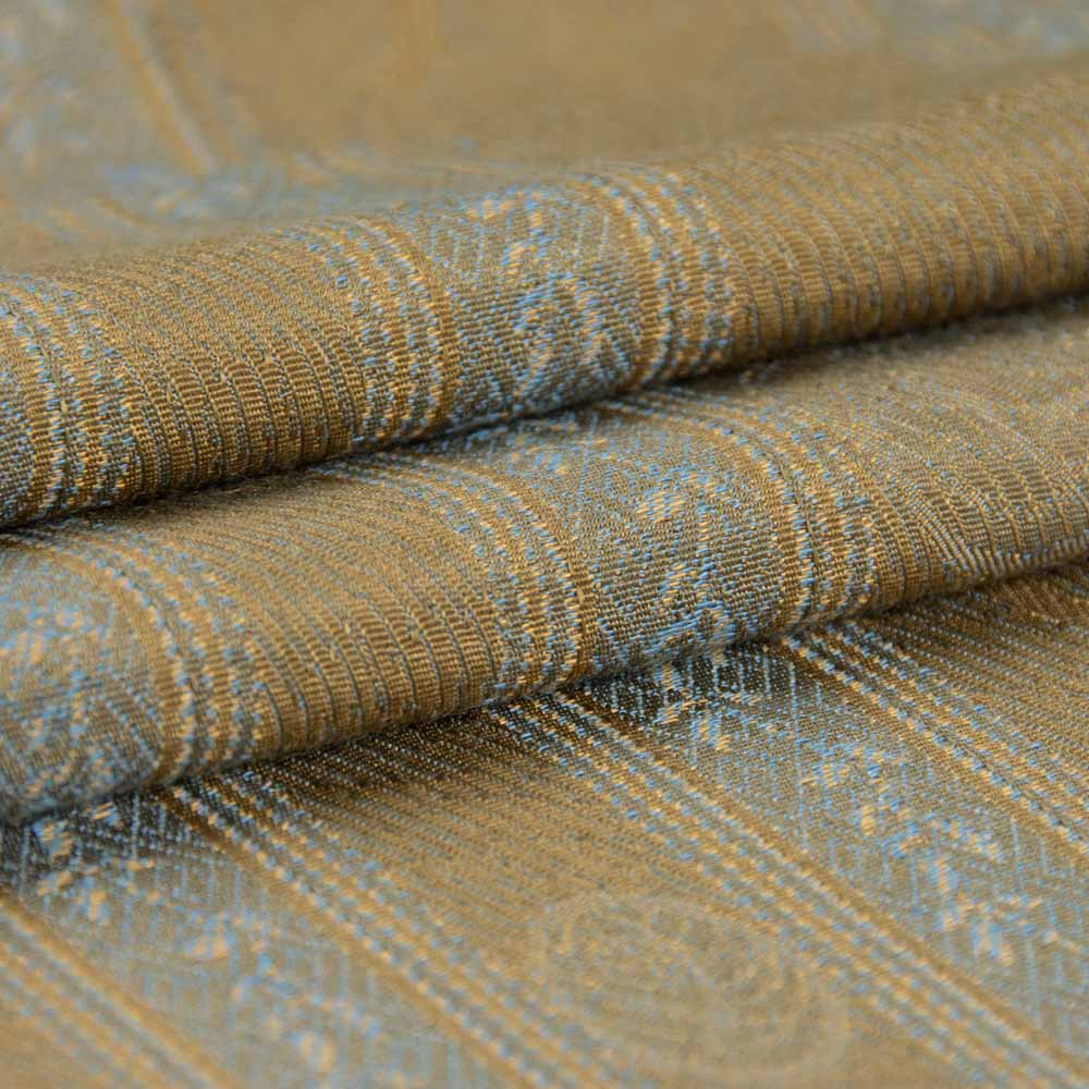 Inherent Flame Retardant Yarn Dyed Jacquard Fabric for Curtains, 150cm Width, 100% Polyester