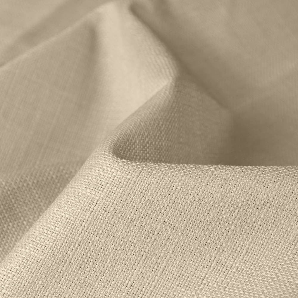 Permanent Flame Retardant Linen Coated Polyester Fabric for Curtains, soft drape, NF-P92-503-M1 compliant