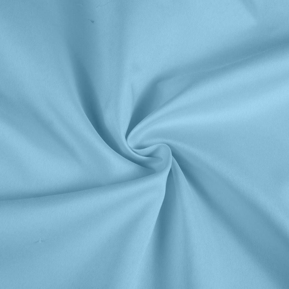 LightSkyBlue Inherent Flame Retardant Air Duct Fabric Twill Fabric