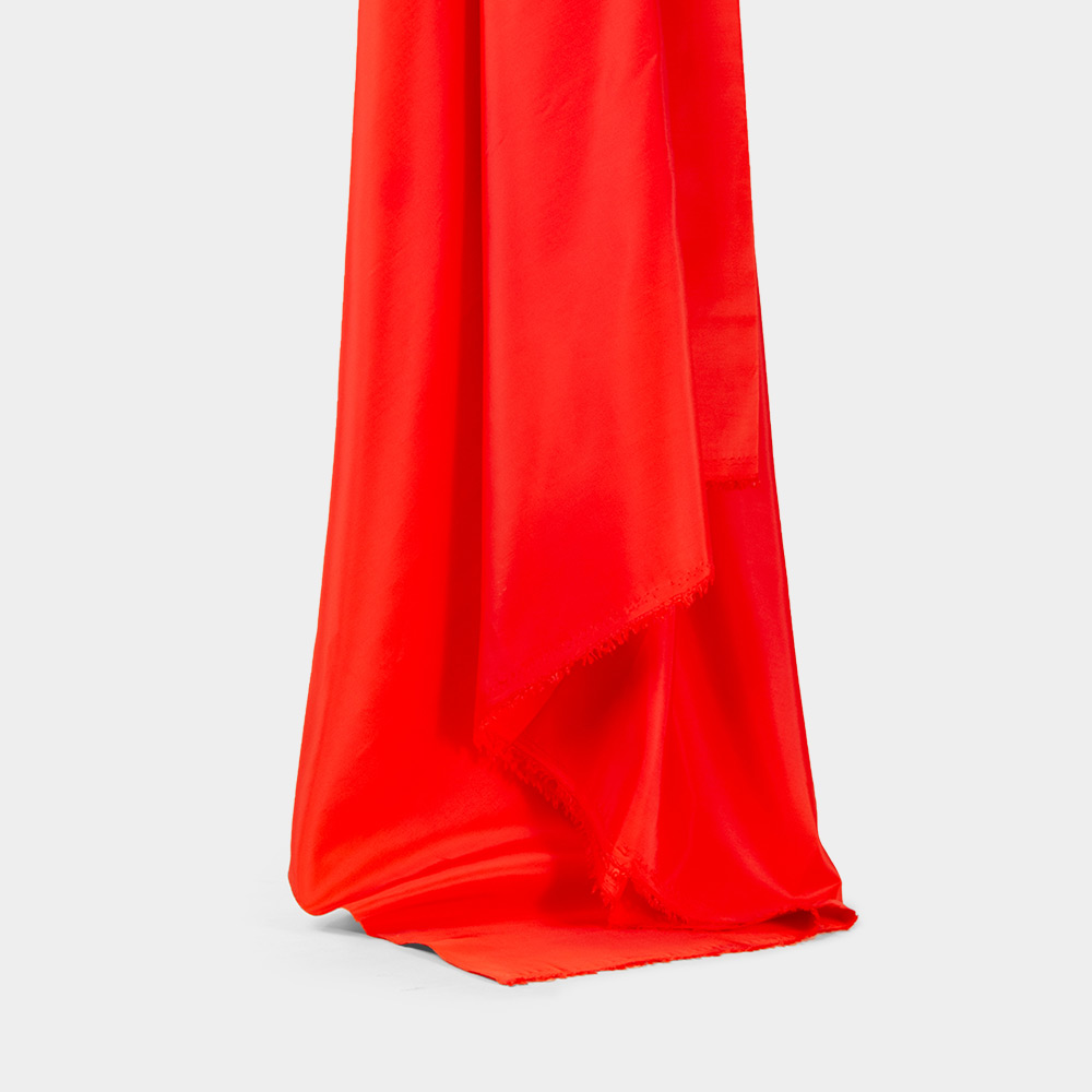 Red Fire Resistant Comfortable Taffeta Fabric for Curtains IFR Standard Meets NFPA701