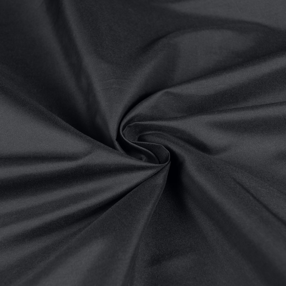 Black Fire Resistant Fashion Taffeta Fabric for Shower Curtains Compliant with IFR Standards NFPA701