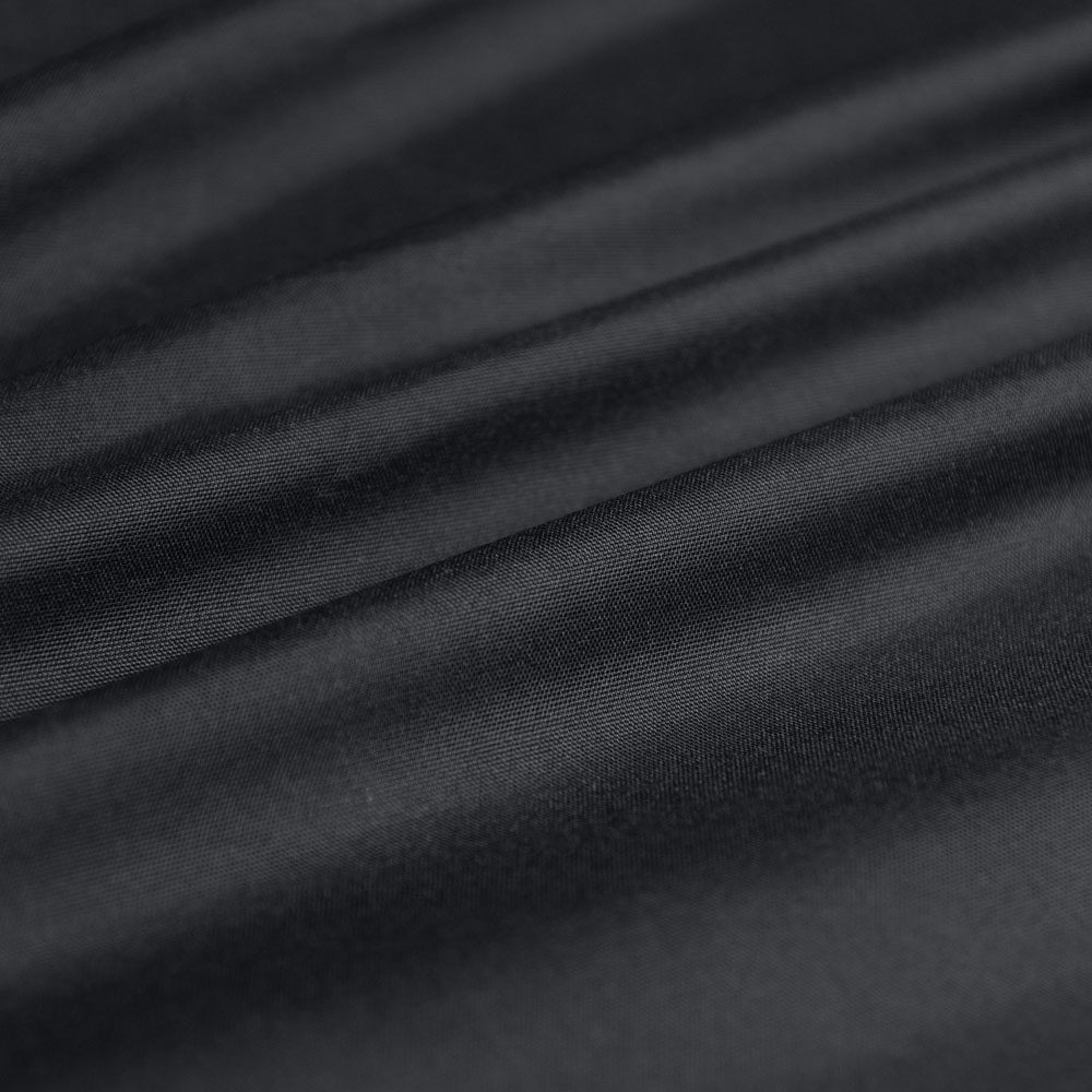 Black Fire Resistant Fashion Taffeta Fabric for Shower Curtains Compliant with IFR Standards NFPA701